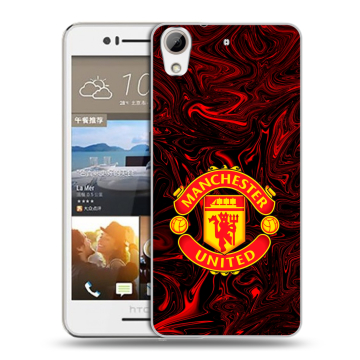 Пластиковый чехол на HTC Desire 728 с принтом Manchester United Пластиковый чехол на HTC Desire 728 с принтом Manchester United