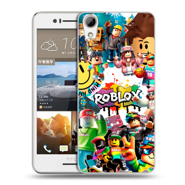 Пластиковый чехол на HTC Desire 728 с принтом Roblox Роблокс Пластиковый чехол на HTC Desire 728 с принтом Roblox Роблокс