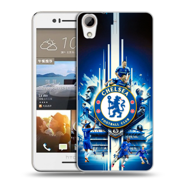 Пластиковый чехол на HTC Desire 728 с принтом Chelsea Челси Пластиковый чехол на HTC Desire 728 с принтом Chelsea Челси