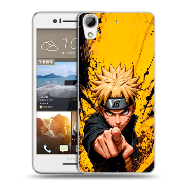 Пластиковый чехол на HTC Desire 728 с принтом Naruto Наруто