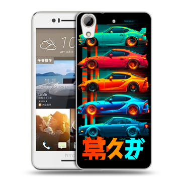 Пластиковый чехол на HTC Desire 728 с принтом машины тачки Пластиковый чехол на HTC Desire 728 с принтом машины тачки