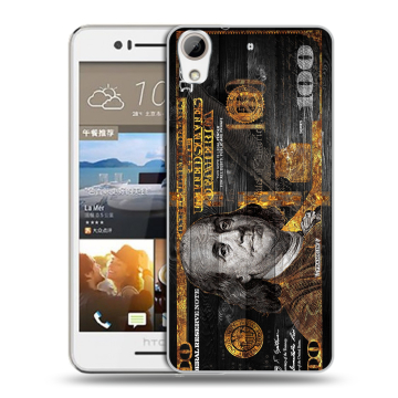 Пластиковый чехол на HTC Desire 728 с принтом Доллар деньги