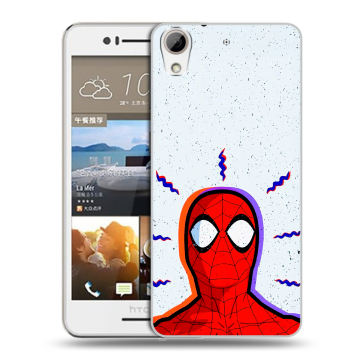 Пластиковый чехол на HTC Desire 728 с принтом Spiderman Человек паук Пластиковый чехол на HTC Desire 728 с принтом Spiderman Человек паук