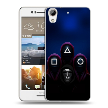 Пластиковый чехол на HTC Desire 728 с принтом Игра Кальмара Пластиковый чехол на HTC Desire 728 с принтом Игра Кальмара