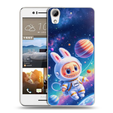Пластиковый чехол на HTC Desire 728 с принтом Labubu Лабубу