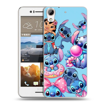 Пластиковый чехол на HTC Desire 728 с принтом Лило и Стич Пластиковый чехол на HTC Desire 728 с принтом Лило и Стич