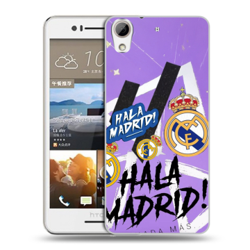 Пластиковый чехол на HTC Desire 728 с принтом Real Madrid Реал Мадрид