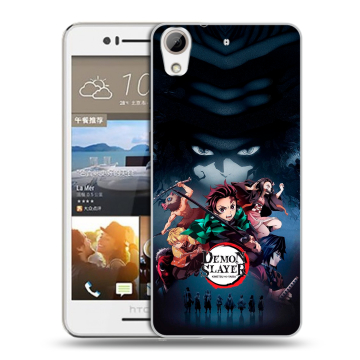 Пластиковый чехол на HTC Desire 728 с принтом Demon Slayer Клинок рассекающий демонов Пластиковый чехол на HTC Desire 728 с принтом Demon Slayer Клинок рассекающий демонов
