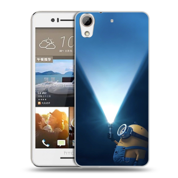 Пластиковый чехол на HTC Desire 728 с принтом Миньоны