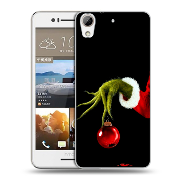 Пластиковый чехол на HTC Desire 728 с принтом Новый год Гринч Пластиковый чехол на HTC Desire 728 с принтом Новый год Гринч