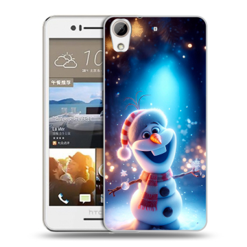 Пластиковый чехол на HTC Desire 728 с принтом Новый год Пластиковый чехол на HTC Desire 728 с принтом Новый год