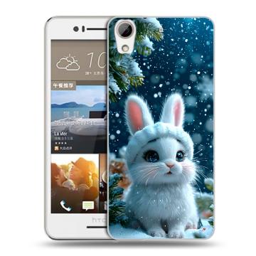 Пластиковый чехол на HTC Desire 728 с принтом Новый год Пластиковый чехол на HTC Desire 728 с принтом Новый год