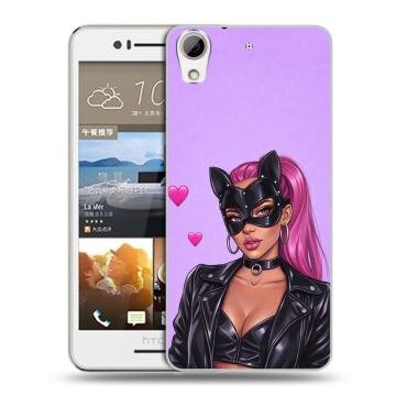Пластиковый чехол на HTC Desire 728 с принтом женский Пластиковый чехол на HTC Desire 728 с принтом женский