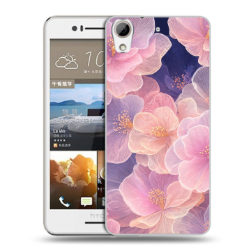 Пластиковый чехол на HTC Desire 728 с принтом женский Пластиковый чехол на HTC Desire 728 с принтом женский