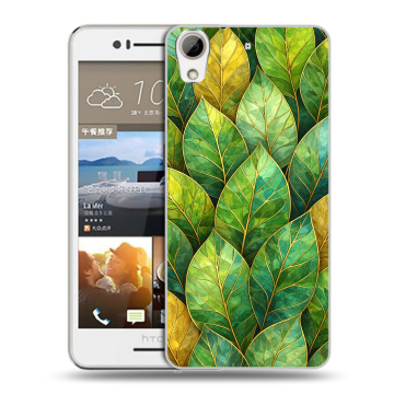 Пластиковый чехол на HTC Desire 728 с принтом женский
