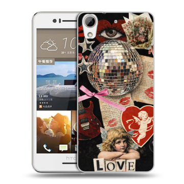 Пластиковый чехол на HTC Desire 728 с принтом для девочек Пластиковый чехол на HTC Desire 728 с принтом для девочек