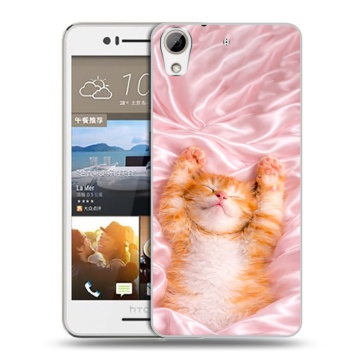 Пластиковый чехол на HTC Desire 728 с принтом женский