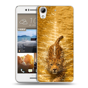 Пластиковый чехол на HTC Desire 728 с принтом женский