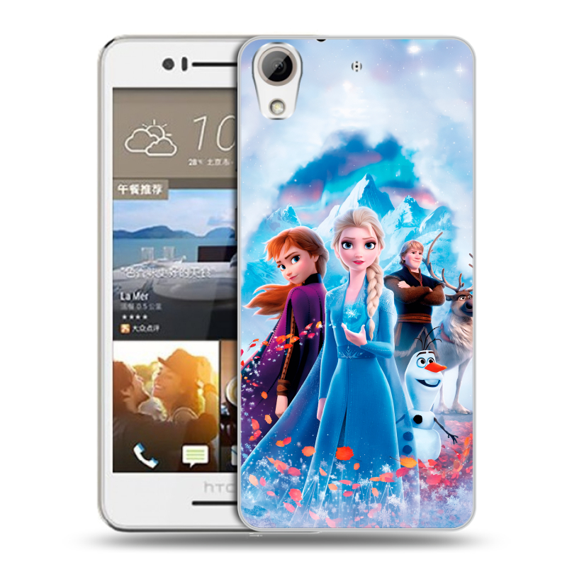 Пластиковый чехол на HTC Desire 728 с принтом Холодное сердце Frozen Пластиковый чехол на HTC Desire 728 с принтом Холодное сердце Frozen