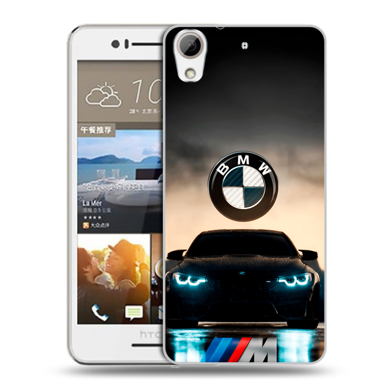 Пластиковый чехол на HTC Desire 728 с принтом БМВ BMW Пластиковый чехол на HTC Desire 728 с принтом БМВ BMW