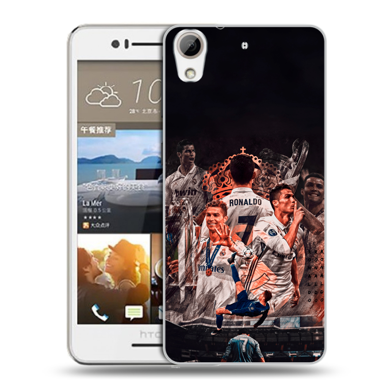 Пластиковый чехол на HTC Desire 728 с принтом Реал Роналдо Real Ronaldo Пластиковый чехол на HTC Desire 728 с принтом Реал Роналдо Real Ronaldo