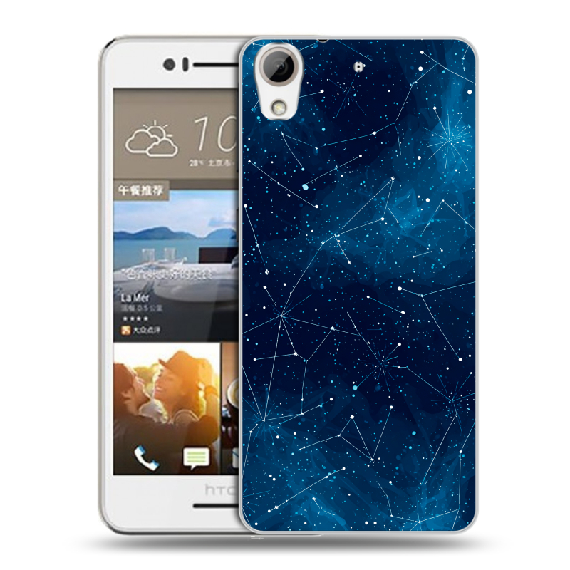 Пластиковый чехол на HTC Desire 728 с принтом Космос звезды Пластиковый чехол на HTC Desire 728 с принтом Космос звезды