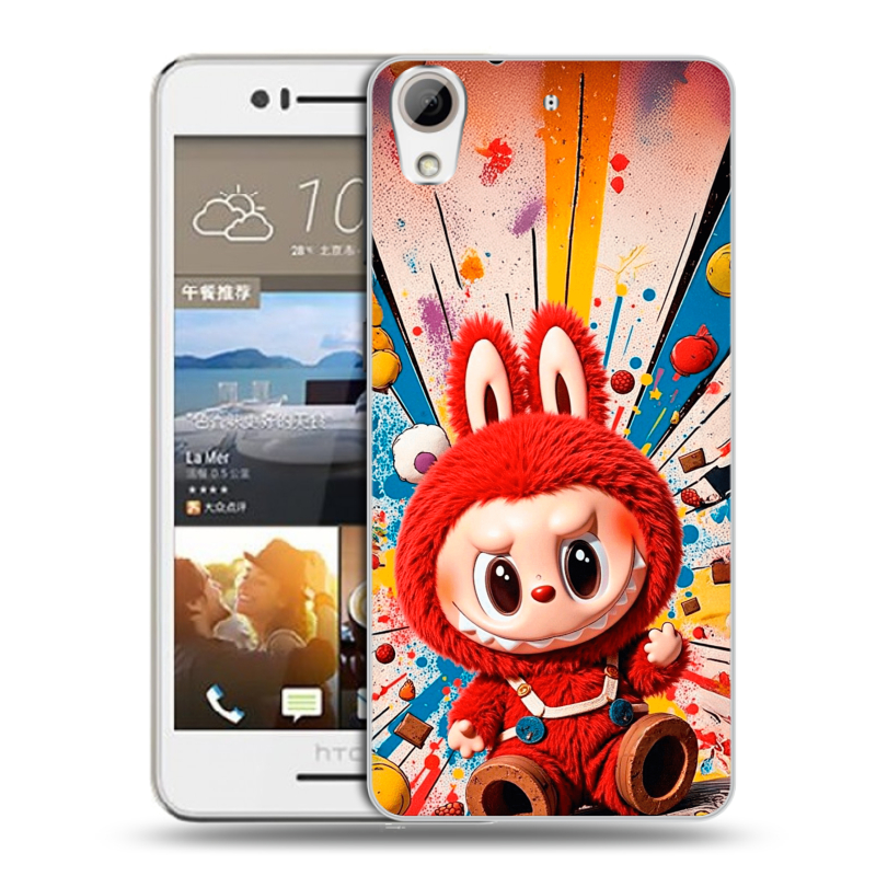 Пластиковый чехол на HTC Desire 728 с принтом Labubu Лабубу Пластиковый чехол на HTC Desire 728 с принтом Labubu Лабубу