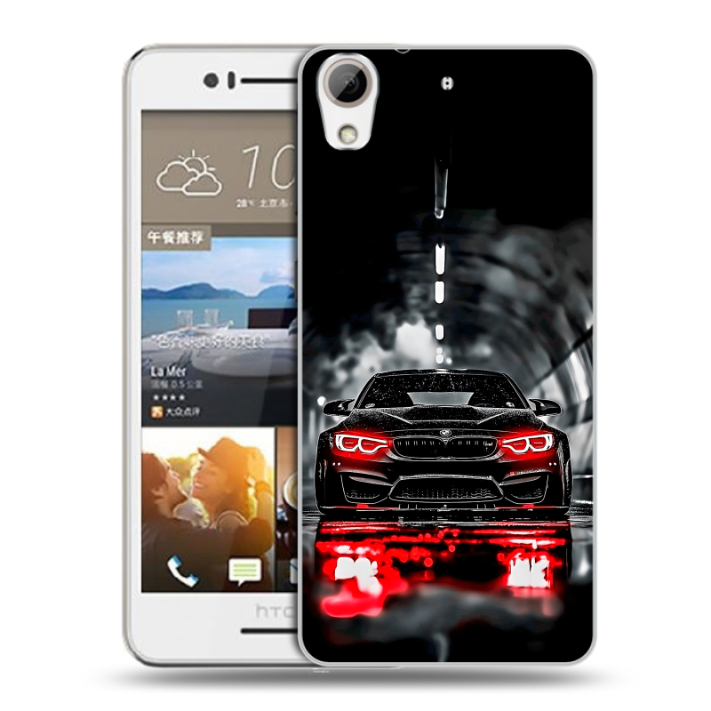 Пластиковый чехол на HTC Desire 728 с принтом BMW БМВ Пластиковый чехол на HTC Desire 728 с принтом BMW БМВ