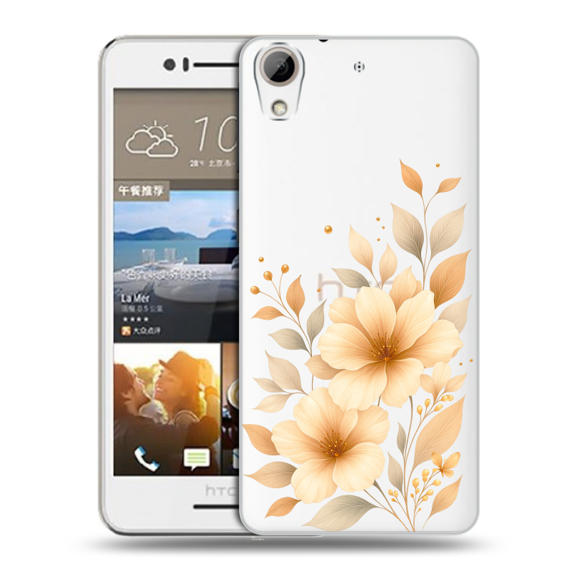 Пластиковый чехол на HTC Desire 728 с принтом для девушки Пластиковый чехол на HTC Desire 728 с принтом для девушки