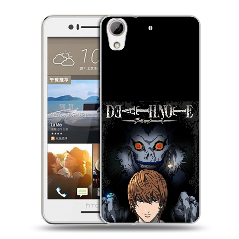 Пластиковый чехол на HTC Desire 728 с принтом Death note Тетрадь смерти Пластиковый чехол на HTC Desire 728 с принтом Death note Тетрадь смерти