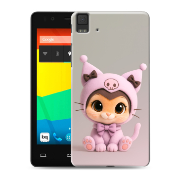 Силиконовый чехол на BQ Aquaris E4.5 с принтом Куроми Kuromi 