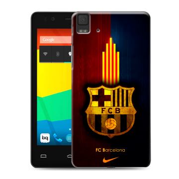 Силиконовый чехол на BQ Aquaris E4.5 с принтом Барселона Barcelona