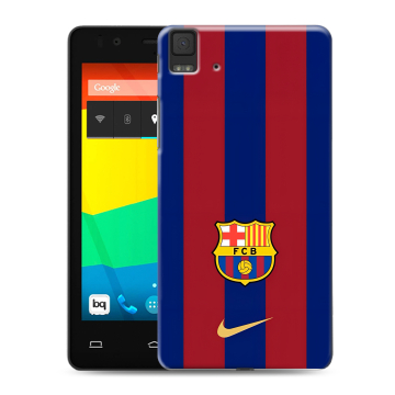 Силиконовый чехол на BQ Aquaris E4.5 с принтом Барселона Barcelona