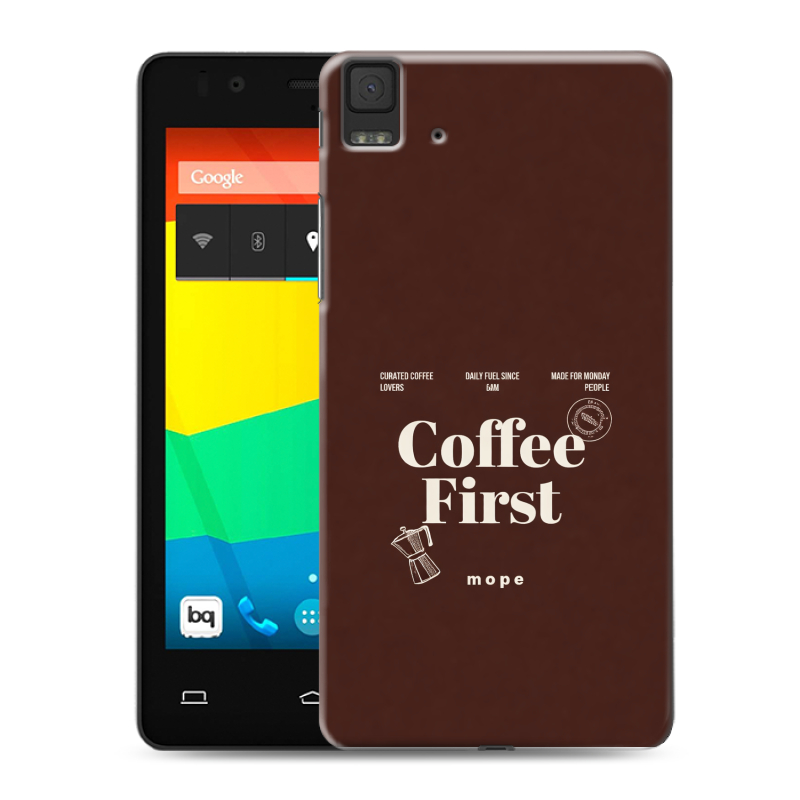 Силиконовый чехол на BQ Aquaris E4.5 с принтом женский Силиконовый чехол на BQ Aquaris E4.5 с принтом женский