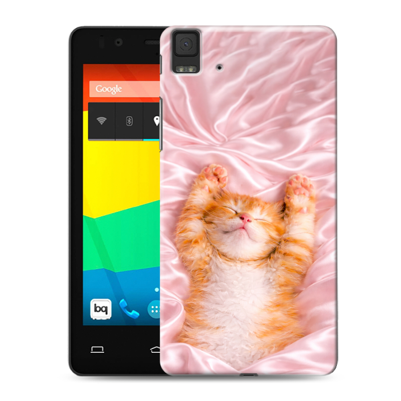 Силиконовый чехол на BQ Aquaris E4.5 с принтом женский Силиконовый чехол на BQ Aquaris E4.5 с принтом женский