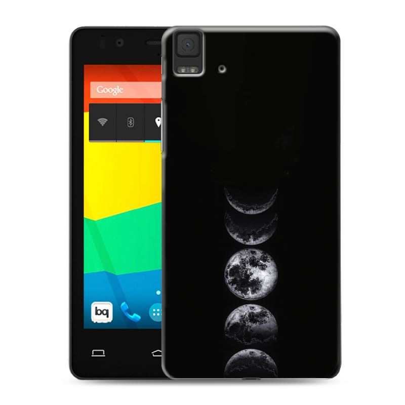 Силиконовый чехол на BQ Aquaris E4.5 с принтом женский Силиконовый чехол на BQ Aquaris E4.5 с принтом женский