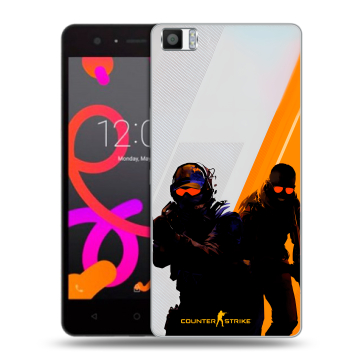 Силиконовый чехол на BQ Aquaris M5 с принтом Контер страйк Counter strike Силиконовый чехол на BQ Aquaris M5 с принтом Контер страйк Counter strike