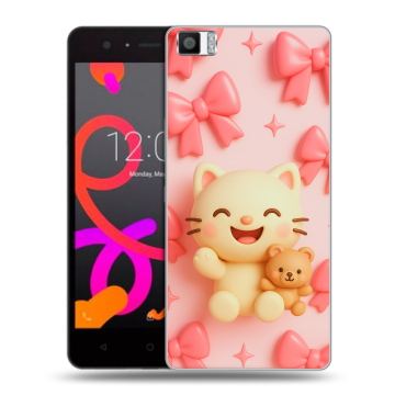 Силиконовый чехол на BQ Aquaris M5 с принтом для девочек Силиконовый чехол на BQ Aquaris M5 с принтом для девочек