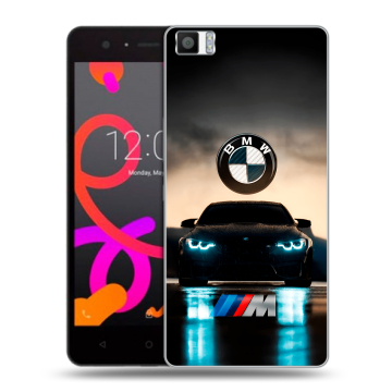 Силиконовый чехол на BQ Aquaris M5 с принтом БМВ BMW Силиконовый чехол на BQ Aquaris M5 с принтом БМВ BMW