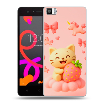 Силиконовый чехол на BQ Aquaris M5 с принтом для девочек Силиконовый чехол на BQ Aquaris M5 с принтом для девочек