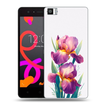 Силиконовый чехол на BQ Aquaris M5 с принтом Цветы орхидеи Силиконовый чехол на BQ Aquaris M5 с принтом Цветы орхидеи