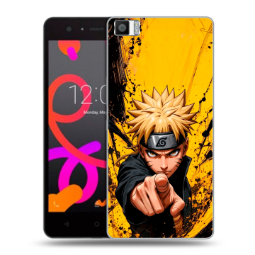 Силиконовый чехол на BQ Aquaris M5 с принтом Naruto Наруто Силиконовый чехол на BQ Aquaris M5 с принтом Naruto Наруто