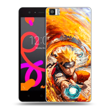 Силиконовый чехол на BQ Aquaris M5 с принтом Аниме Наруто Naruto Силиконовый чехол на BQ Aquaris M5 с принтом Аниме Наруто Naruto