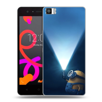 Силиконовый чехол на BQ Aquaris M5 с принтом Миньоны Силиконовый чехол на BQ Aquaris M5 с принтом Миньоны