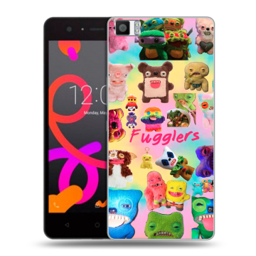 Силиконовый чехол на BQ Aquaris M5 с принтом Флагер Fuggler