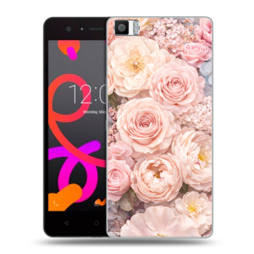 Силиконовый чехол на BQ Aquaris M5 с принтом женский Силиконовый чехол на BQ Aquaris M5 с принтом женский