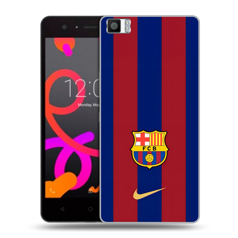 Силиконовый чехол на BQ Aquaris M5 с принтом Барселона Barcelona Силиконовый чехол на BQ Aquaris M5 с принтом Барселона Barcelona