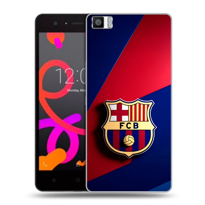 Силиконовый чехол на BQ Aquaris M5 с принтом Барселона Barcelona Силиконовый чехол на BQ Aquaris M5 с принтом Барселона Barcelona