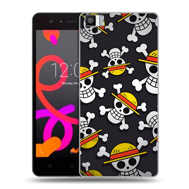 Силиконовый чехол на BQ Aquaris M5 с принтом One Piece Ван Пис Силиконовый чехол на BQ Aquaris M5 с принтом One Piece Ван Пис