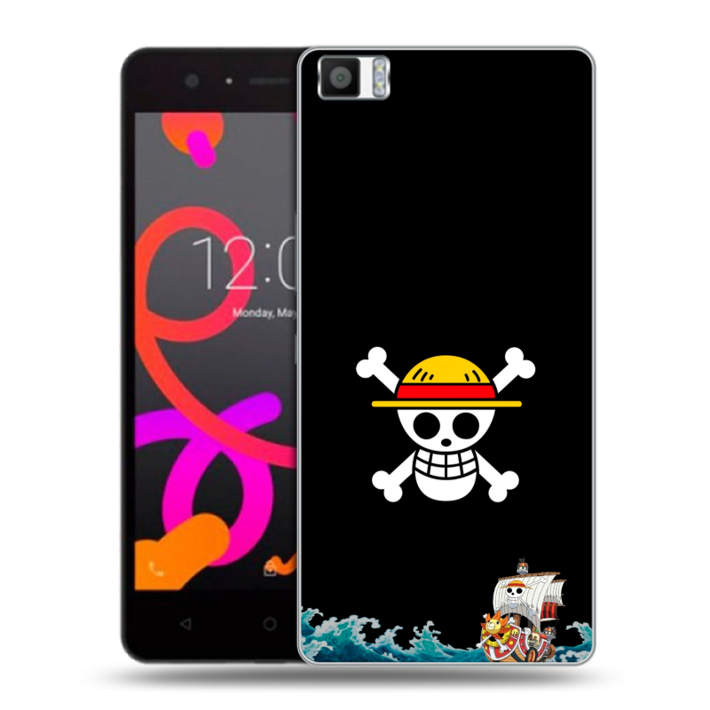 Силиконовый чехол на BQ Aquaris M5 с принтом One Piece Ван Пис Силиконовый чехол на BQ Aquaris M5 с принтом One Piece Ван Пис